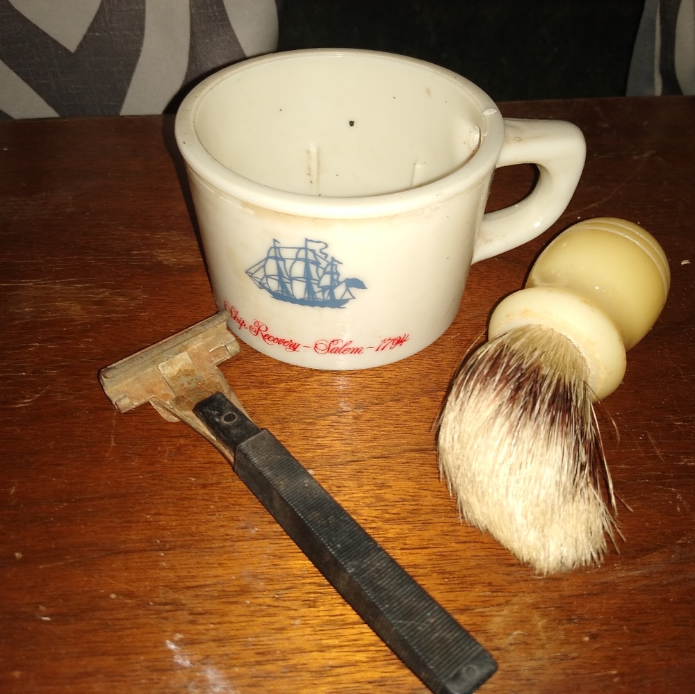 Vintage Old Spice shaving mug